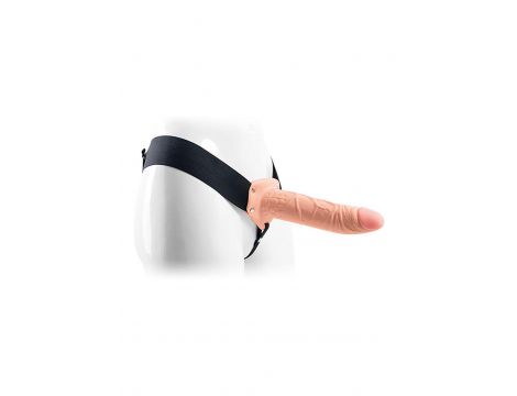 Wibrująca pusta proteza penisa Real Rapture 8 cielista 20.5 cm - 5