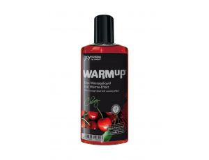 Olejek rozgrzewający do masażu JoyDivision WARMup wiśniowy 150 ml