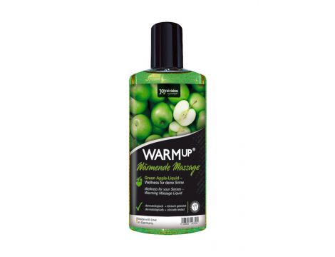 Olejek rozgrzewający do masażu WARMup JoyDivision zielone jabłko 150 ml