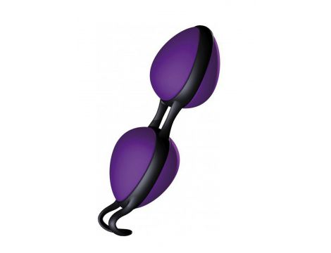Kulki silikonowe Joyballs secret fioletowo czarne - 5