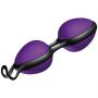 Kulki silikonowe Joyballs secret fioletowo czarne - 3