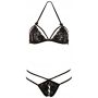 Komplet koronkowy Cottelli LINGERIE czarny S - 8