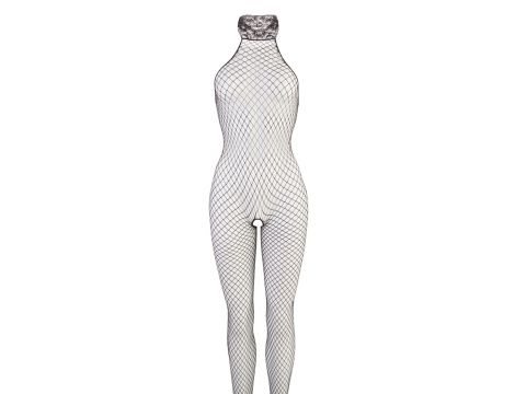 Bodystocking siatkowy NO:XQSE czarny S/M - 6