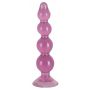 Kule analne You2Toys przezroczysto fioletowe 4 kulki 13 cm - 4