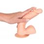 Cyberskórzane dildo European Lover medium 20 cm - 13
