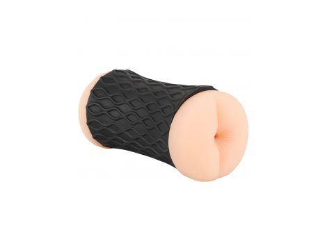 Masturbator Nature Skin z pochwą i odbytem skóra 14 cm - 5