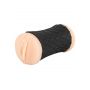 Masturbator Nature Skin z pochwą i odbytem skóra 14 cm - 4
