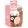 Masturbator Nature Skin z pochwą i odbytem skóra 14 cm