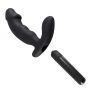 Wibrator analny Rebel czarny silikonowy 15 cm - 11