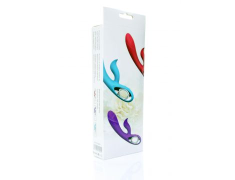 Wibrator punktu G Lyla silikonowy 12 funkcji USB fioletowy wodoodporny - 9