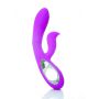 Wibrator punktu G Lyla silikonowy 12 funkcji USB fioletowy wodoodporny - 3