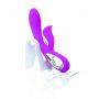 Wibrator punktu G Lyla silikonowy 12 funkcji USB fioletowy wodoodporny - 6