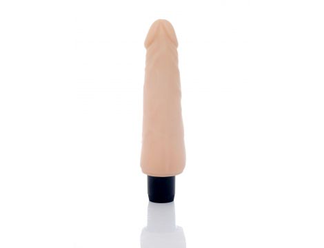 Wibrator realistyczny Hurricane cyber skórzany 18,5 cm