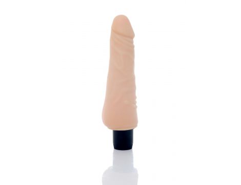 Wibrator realistyczny Hurricane cyber skórzany 18,5 cm - 7
