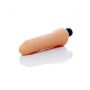 Wibrator realistyczny Hurricane cyber skórzany 18,5 cm - 4