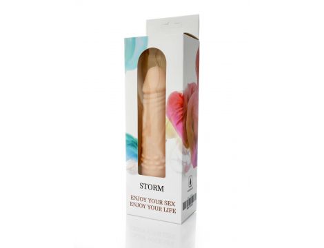 Wibrator realistyczny Storm CyberSkin 12 trybów - 2