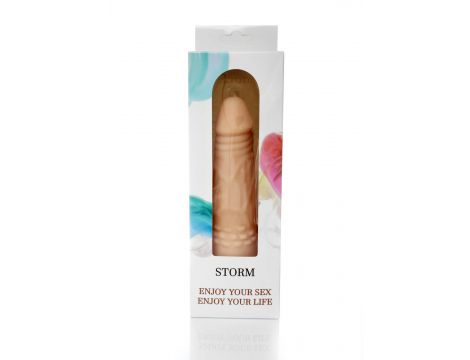 Wibrator realistyczny Storm CyberSkin 12 trybów - 4