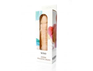 Realistyczne miękkie dildo z cyberskóry z przyssawką B Series Weather