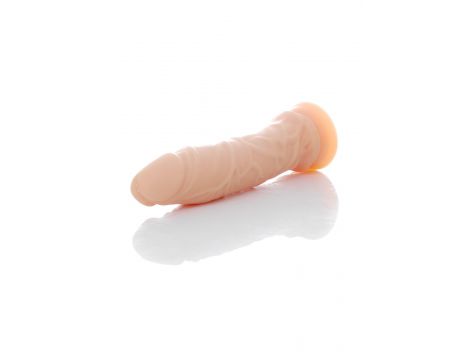 Realistyczne miękkie dildo z cyberskóry z przyssawką B Series Weather - 4