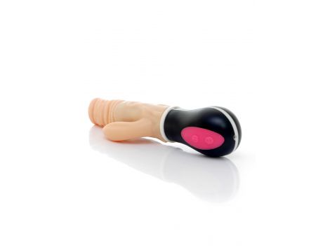 Wibrator realistyczny Uranus cyber skóra USB posuwisto-zwrotny rotacyjny - 12