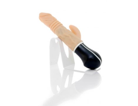 Wibrator realistyczny Uranus cyber skóra USB posuwisto-zwrotny rotacyjny - 13