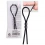 Pierścień erekcyjny silikonowy czarny regulowany You2Toys 24 cm - 2
