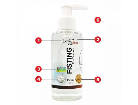 Gęsty żel fistingowy LoveStim 150 ml - 4