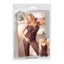 Bodystocking koronkowy ze stopą NO:XQSE czarny XXL XXXL - 2