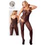 Bodystocking koronkowy ze stopą NO:XQSE czarny XXL XXXL - 14