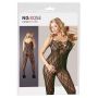 Bodystocking koronkowy ze stopą NO:XQSE czarny XXL XXXL - 3