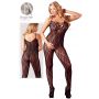 Bodystocking koronkowy ze stopą NO:XQSE czarny XXL XXXL - 16