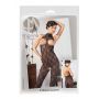 Bodystocking koronkowy bezopiersiowy NO:XQSE czarny S L - 2