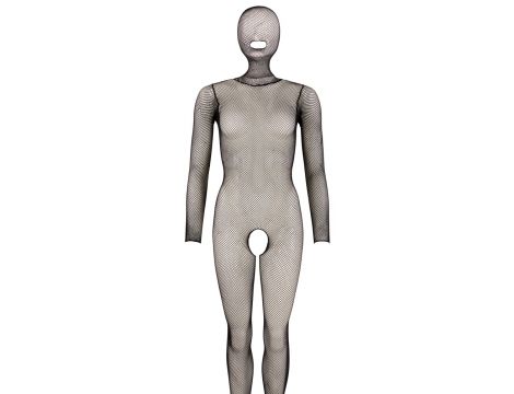 Bodystocking siatkowy z maską NO:XQSE SL - 7