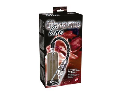 Pompka do penisa Chrome Line You2Toys 21 cm