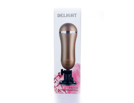Masturbator wagina Delight 9 funkcji USB 28 cm - 5
