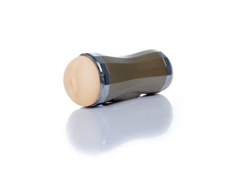 Podwójny realistyczny masturbator z ustami i waginą 35 funkcji USB - 8