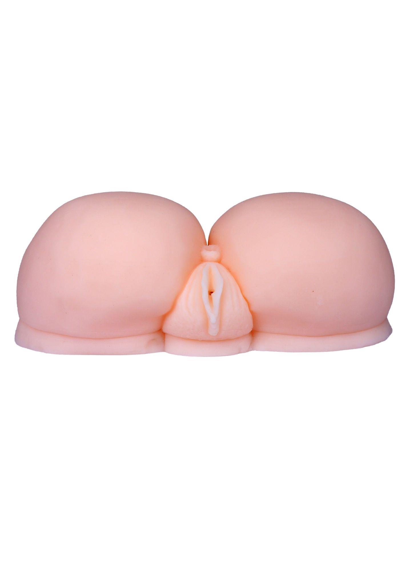 masturbator realistyczny 2 otwory wibracje 5kg xxl