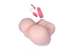 Masturbator wibrujący realistyczna wagina i dupa XXL B-Series Lyla 27 cm