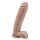 Dildo realistyczne z jądrami ToyJoy jasny 25.5 cm