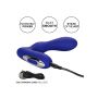 Sonda analna silikonowa Eclipse Calexotics niebieska 10 cm - 16