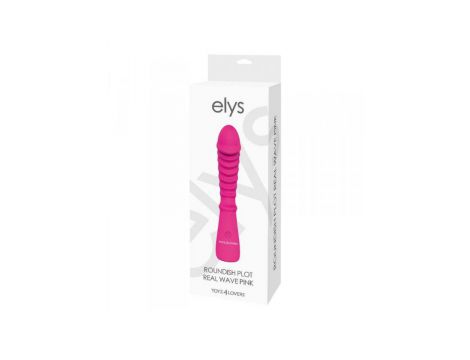 Wibrator Elys Roundish Plot Real Wave różowy USB - 2