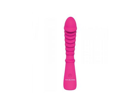 Wibrator Elys Roundish Plot Real Wave różowy USB - 5