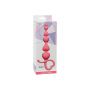 Początkujące kulki analne silikonowe Lola Toys różowe 18 cm - 3
