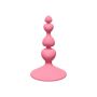 Korek analny Sweetheart silikonowy Lola Toys różowy 10 cm - 3