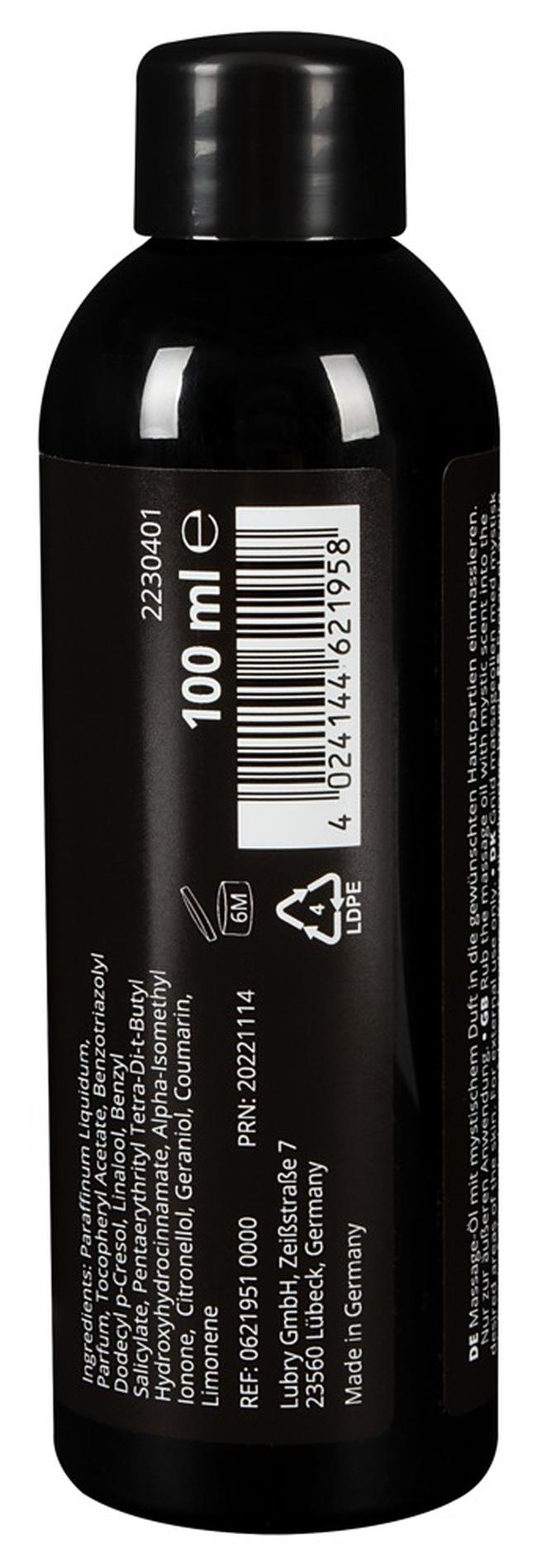 zapachowy olejek do masażu erotycznego mistyczny