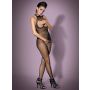 Bodystocking Obsessive N101 na szyję z wycięciami S/M/L - 3