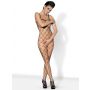 Bodystocking kabaretkowy z rozcięciem Obsessive N102 S/M/L - 2