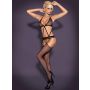Bodystocking siateczkowy z paskami Obsessive N108 S/M/L - 3