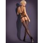 Bodystocking siateczkowy z paskami Obsessive N108 S/M/L - 4