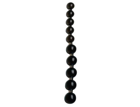 Wibrator analny You2Toys perły czarny 27 5 cm - 4